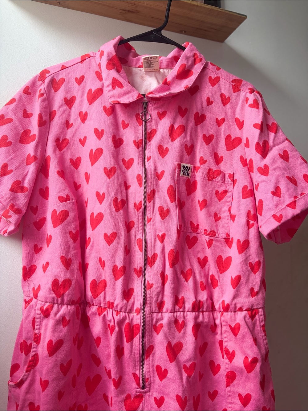Lucky and yak heart boiler suit uk 20 us16 - Picture 4 of 8